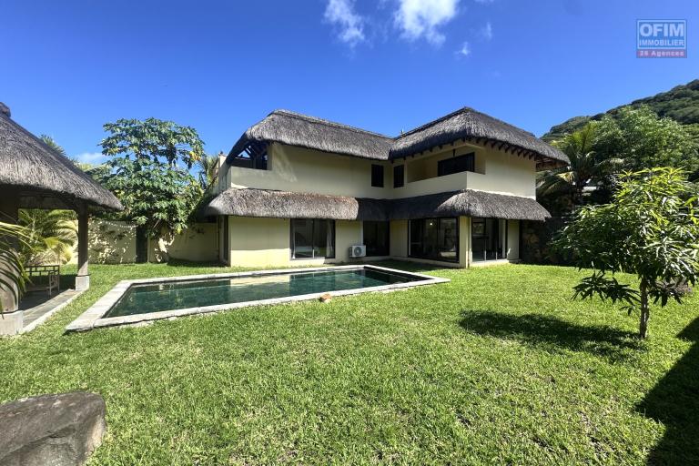 Mauritius &ndash; Black River: Luxury villa for sale, accessible to foreigners, with private pool