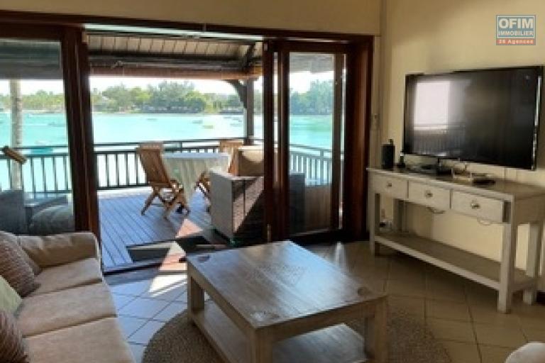 For rent &ndash; Superb 3-bedroom apartment facing the sea &ndash; Grand Baie