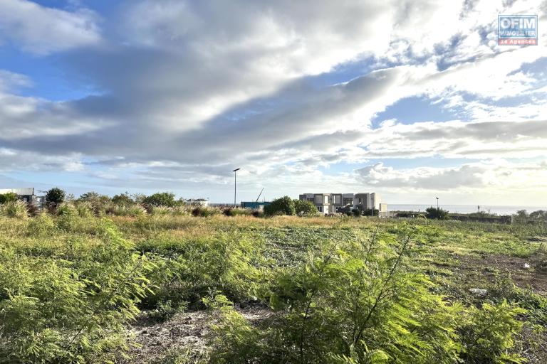 Flic en Flac Ile Maurice &ndash;Terrain r&eacute;sidentiel avec vue dans un morcellement s&eacute;curis&eacute;