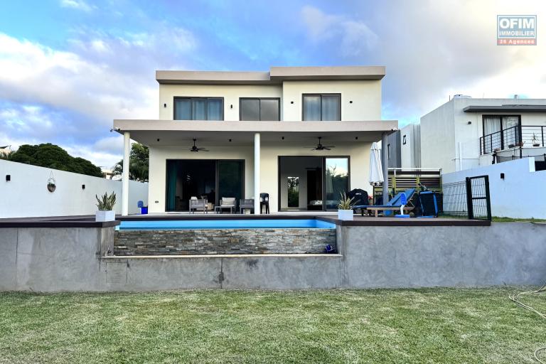 Flic en Flac Ile Maurice à vendre magnifique villa contemporaine récente avec...