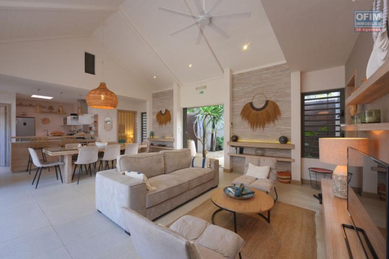 A vendre magnifique villa dans une residence accessible aux etrangers &agrave; Grand Baie, La Salette.