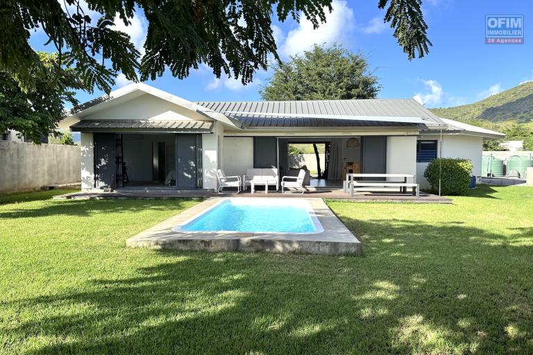 TAMARIN Ile Maurice – Belle villa récente de 3 chambres avec piscine
