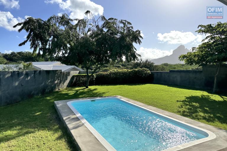 TAMARIN Ile Maurice – Belle villa récente de 3 chambres avec piscine