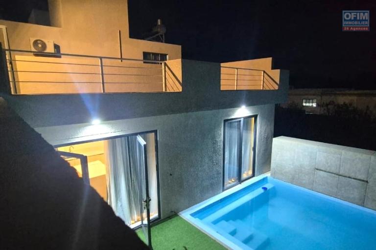 Flic en Flac île Maurice – Superbe villa récente de 3 chambres avec piscine, double garage et vue mer