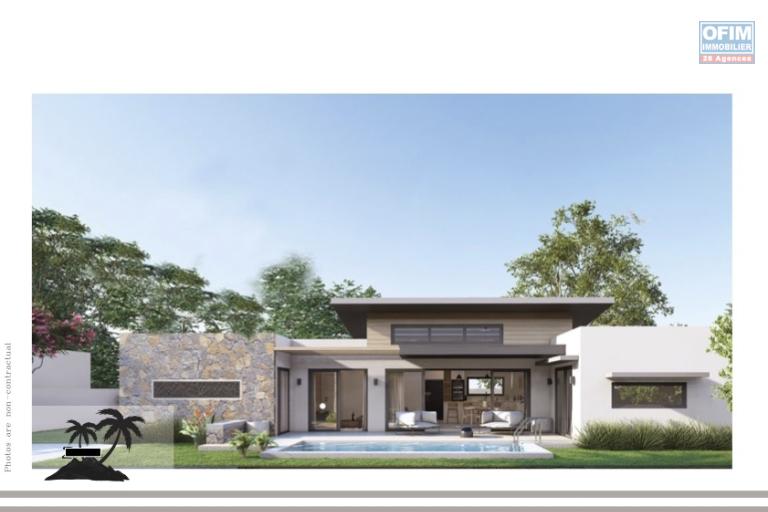For sale a program of 16 new villas, exclusive sale to Mauritian citizens only, in a quiet and residential location in Mont Mascal.