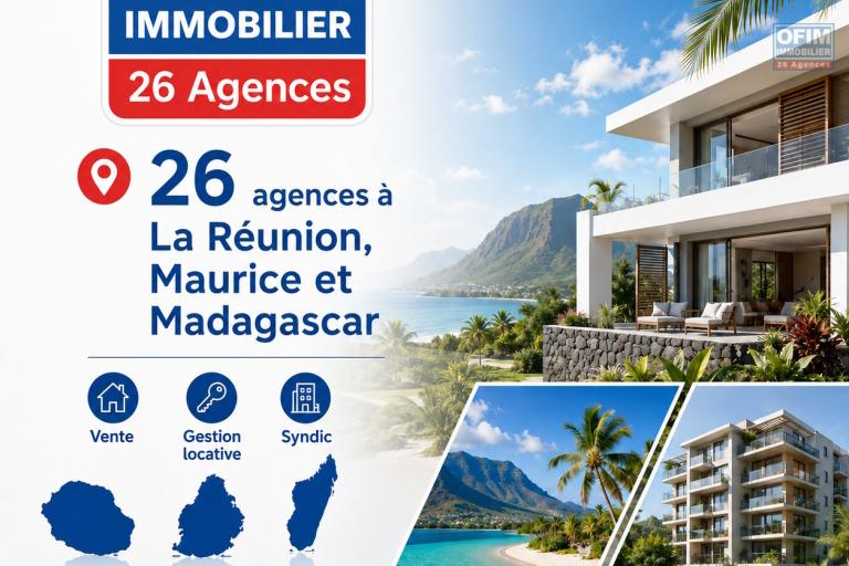 OFIM, your real estate network in Reunion Island, Mauritius and Madagascar