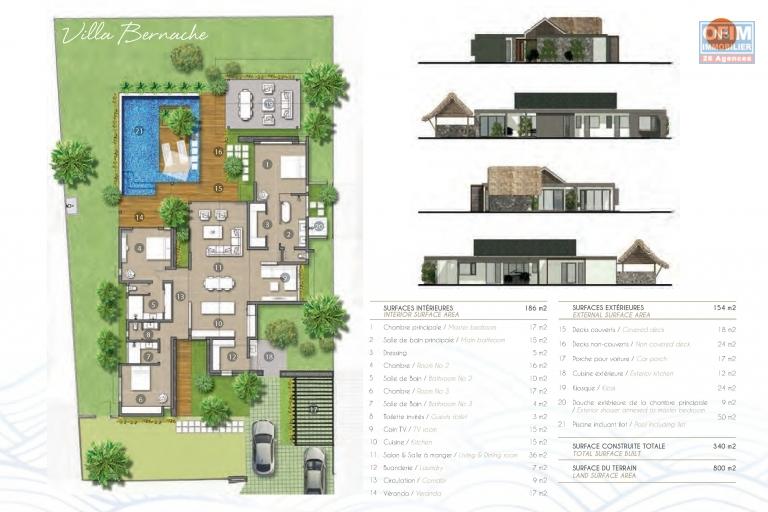 Projet de14 villas individuelles accessible aux étrangers