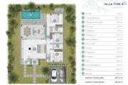Vente villa de haut standing de 3 chambres à coucher avec piscine privée à 100 mètres de la plage à Trou aux Biches.