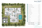 Vente villa de standing de 3 chambres à coucher avec piscine dans une résidence sécurisée et paisible à 100 mètres de la plage à Trou aux Biches.