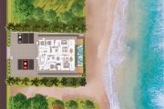 Riambel à vendre penthouse luxueux situé au bord de l'océan au calme