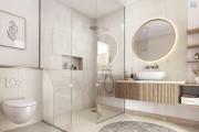 A vendre un magnifique appartement de 3 chambres à coucher avec vue mer dans une résidence haute de gamme à Pereybère.