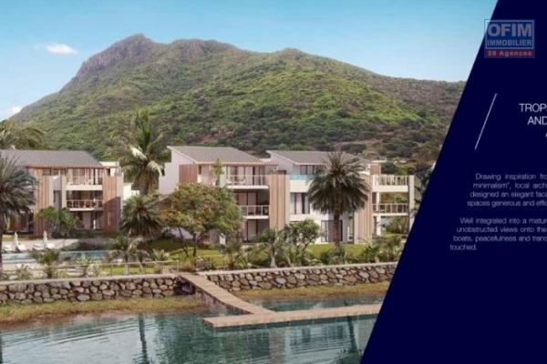 Accessible aux étrangers: A vendre appartements en PDS au bord de l'océan et magnifique vue mer à Rivière Noire.