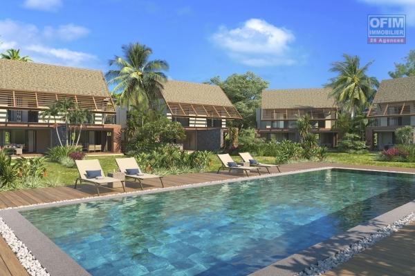 Pointe d’Esny à vendre PDS accessible aux étrangers duplex avec piscine et jardin privé.