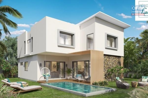 Trou aux Biches projet de villas PDS accessibles aux étrangers à 100 mètres de la plage.
