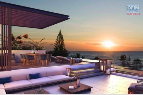 A vendre un programme de 4 appartements et un penthouse pieds dans l’eau à la Pointe aux Biches/Trou aux Biches.