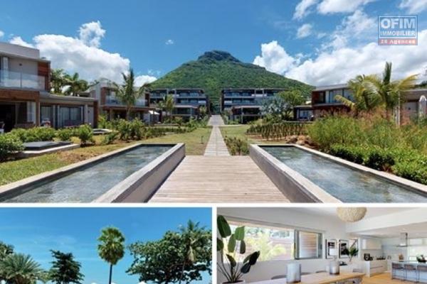 Rivière Noire splendide appartement 3 chambres et d’une superficie de 409M2 face à la plage. Accessible eux étranger.
