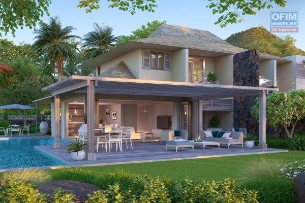 Flic en Flac à vendre villas PDS accessible aux étrangers avec piscine ce projet est situé dans un domaine sécurisé.