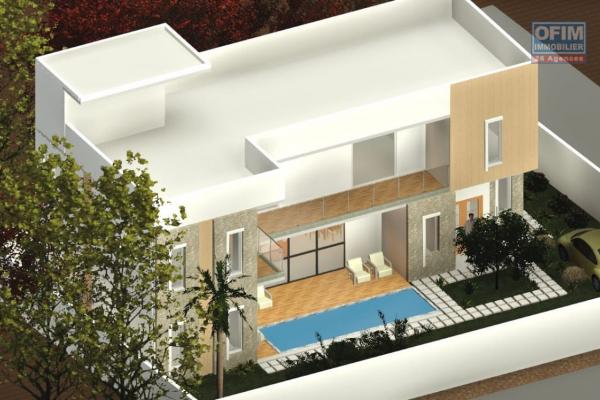Vente villa de 4 chambres à coucher avec piscine privée et beau jardin non loin de la plage à Pereybère
