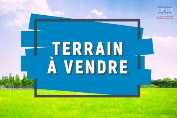 FOR SALE &ndash; RESIDENTIAL LAND IN RIVI&Egrave;RE NOIRE