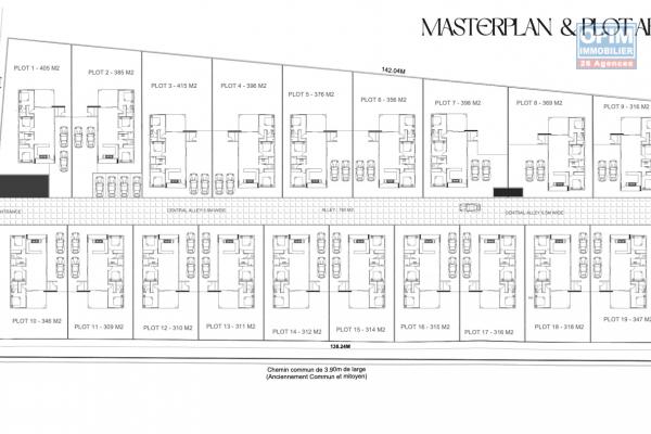 &Agrave; VENDRE &ndash; Terrain constructible au Trou aux Biches.