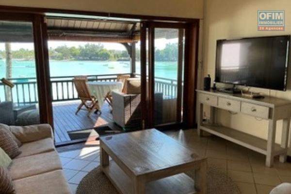 For rent – Superb 3-bedroom apartment facing the sea – Grand Baie
